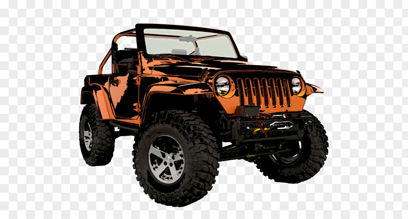 Off-Road Cliparts Jeep Wrangler Grand Cherokee Car Willys Truck PNG