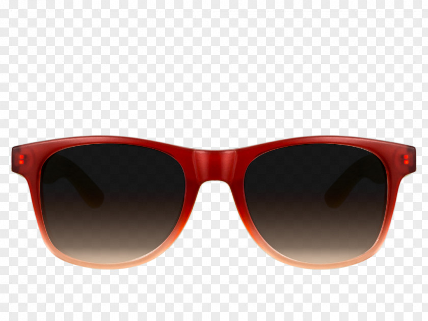 Red Sunset Sunglasses Eyewear Goggles PNG