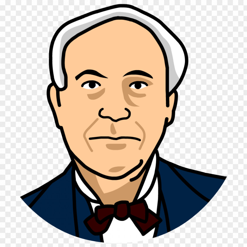 Thomas Edison Clip Art Invention Inventor Image PNG