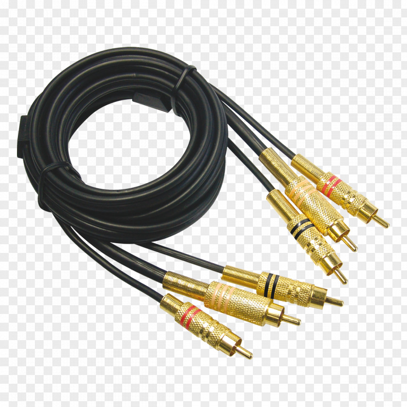 Coaxial Cable Digital Audio RCA Connector Electrical PNG