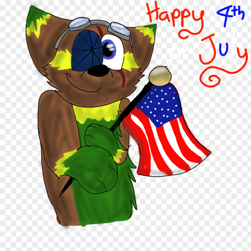 Happy 4th Of July Stuffed Animals & Cuddly Toys Cartoon Character Outerwear PNG