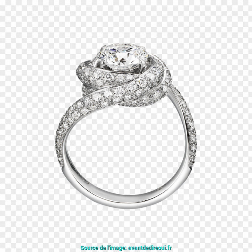 Jewellery Engagement Ring Cartier Solitaire PNG