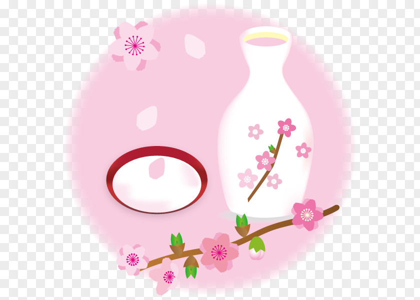 Peach Blossoms And Wine. PNG