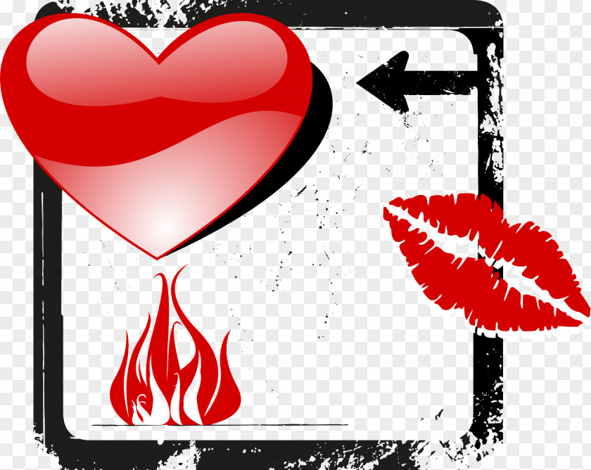 Pregnant Tracer Heart Symbol Fire Clip Art PNG