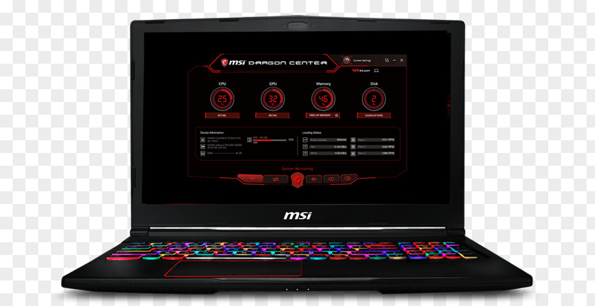 Target Field Layout Intel MSI GE63 Raider Micro-Star International GeForce Laptop PNG