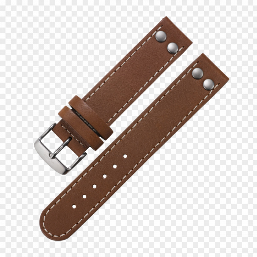 Watch Strap Leather Buckle PNG