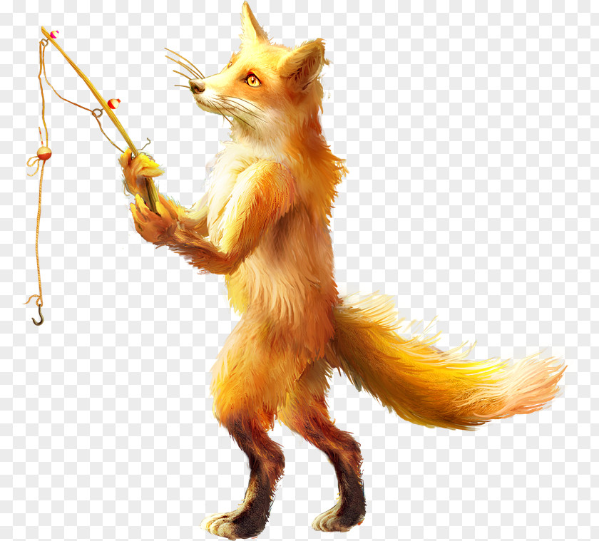 Zorro Red Fox Child Watercolor Painting Photography PNG