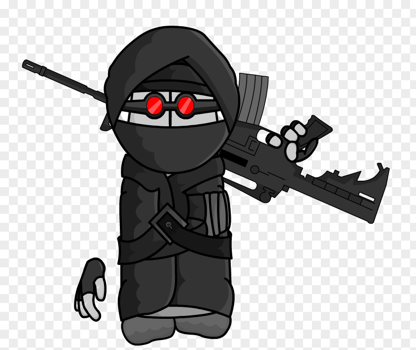 Cartoon Cuphead Character Villain Gun PNG