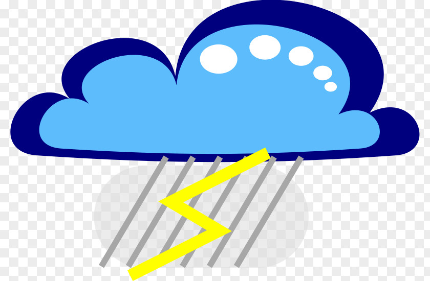 Rain Thunderstorm Cloud Clip Art PNG