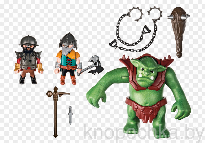 Toy Playmobil Farmer's Wife With Hens 6965 Castle Of The Hawk Knights 6001 Giant Troll Dwarf Fighters City Action PNG