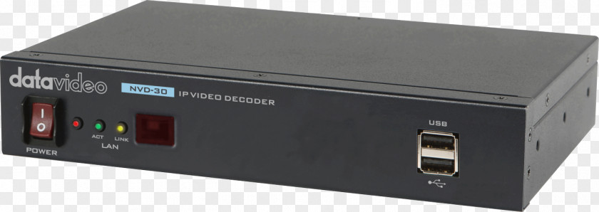 Xdcam Hd Computer Network Datavideo NVD-35 IP Video Decoder Ethernet Hub NVS-25 H.264 Streaming Server Digital-to-analog Converter PNG