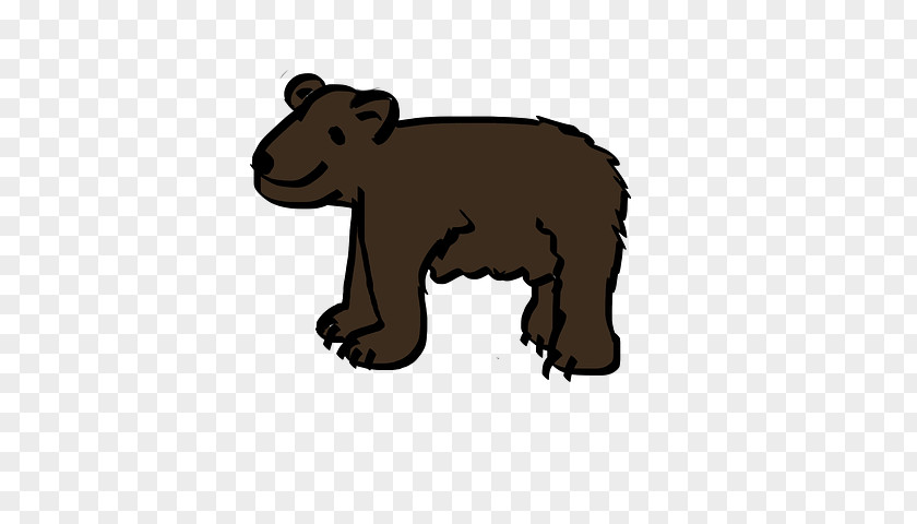 Bear Brown Comics Cartoon Animation PNG