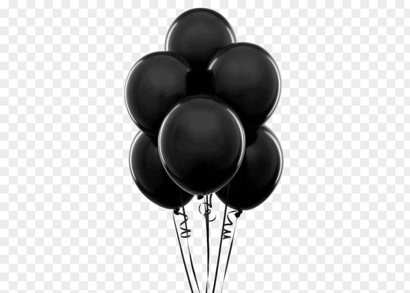 Black Balloon PNG balloon clipart PNG