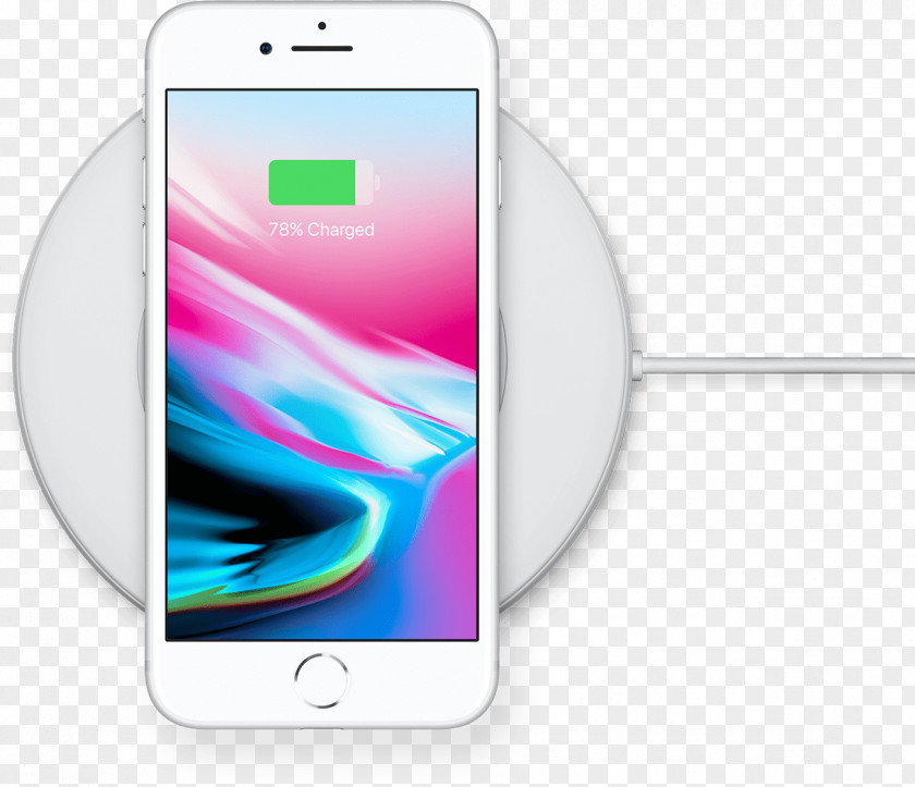 Charging Station Apple IPhone 8 Plus X Smartphone A11 PNG