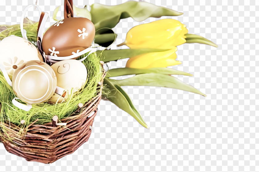 Gift Basket Plant Flower Present PNG