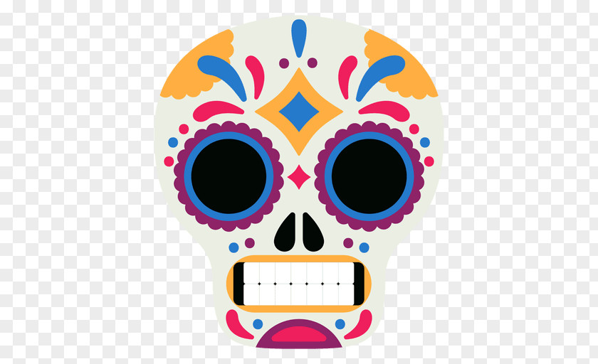 Mask Vector Calavera Skull Day Of The Dead Clip Art PNG