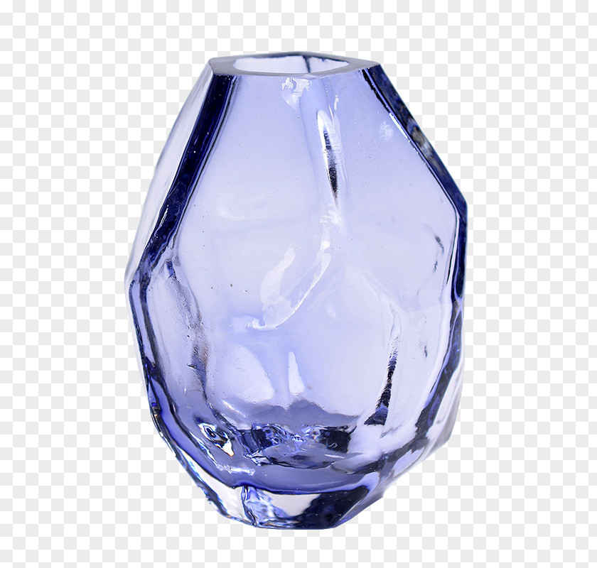 Purple Glass Vase PNG