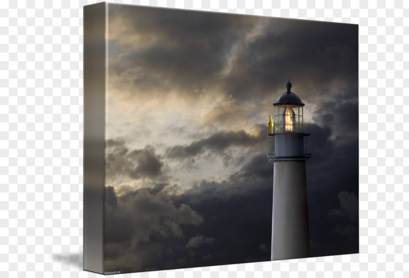 Lighthouse Drawing Keeper Gallery Wrap Art Photography PNG