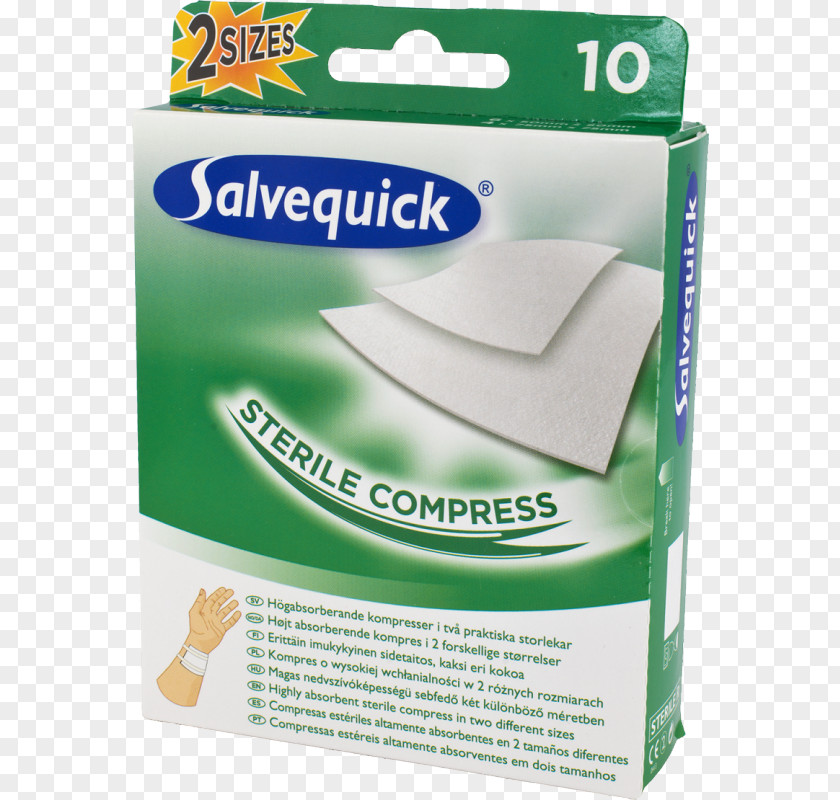 Sterile Salvequick Compresa Adhesive Bandage Gratis Price PNG