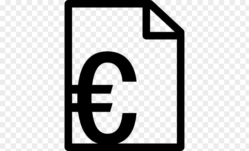 Euro Sign Invoice Currency Symbol PNG