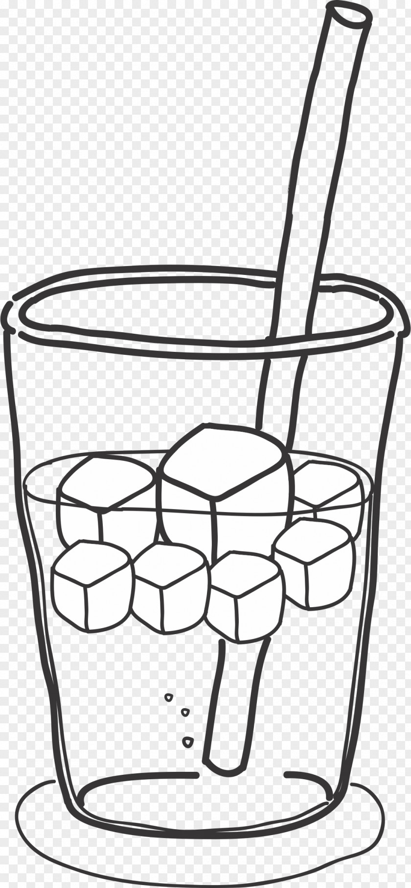 Ice Drink Cube Drawing Beer PNG