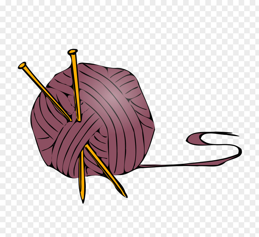 Knitting Needle Yarn Crochet Hand-Sewing Needles PNG