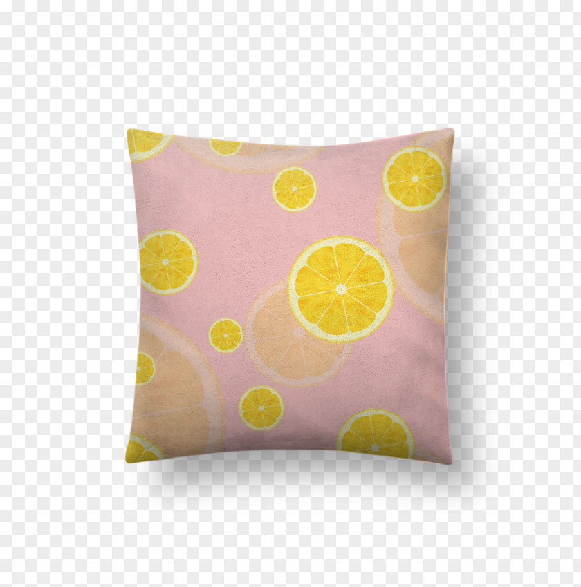 Lemon Juice Throw Pillows Cushion Rectangle PNG