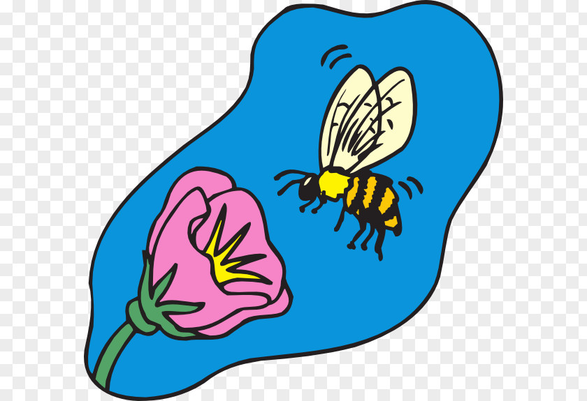 Pollen Cliparts Bee Flower Honey Clip Art PNG