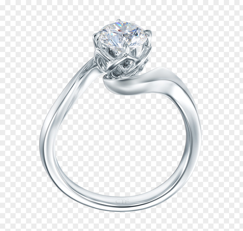Ring Engagement Diamond Size Gold PNG