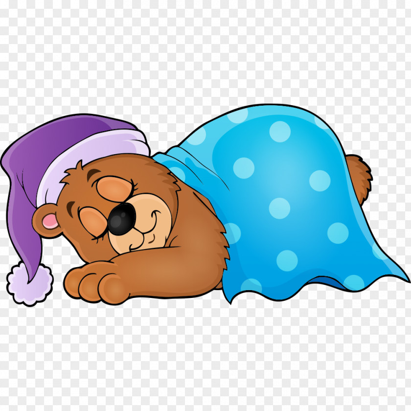 Sleeping Bear Sleep Royalty-free Clip Art PNG