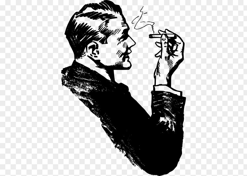 Smoking Man Tobacco Clip Art PNG