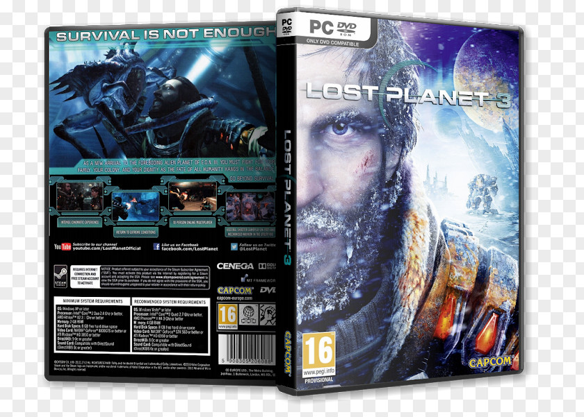 Xbox 360 Lost Planet 3 PC Game Capcom PNG