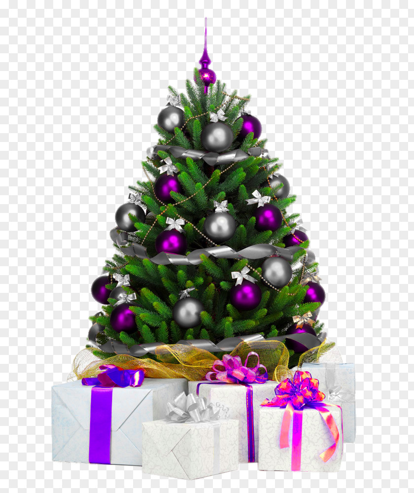 Beautiful Christmas Tree Decoration Ornament PNG