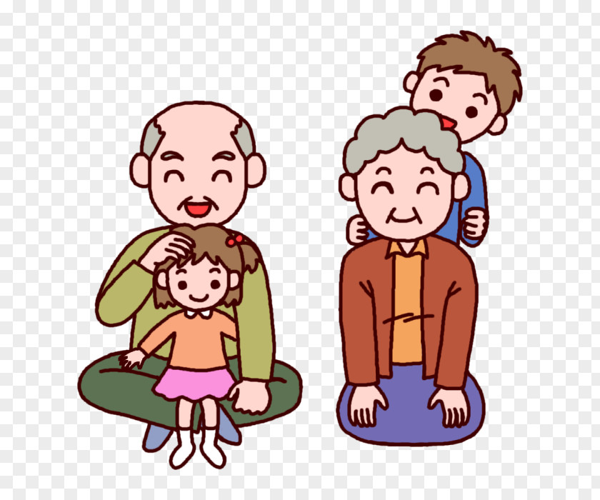 Grandfather Grandmother Homo Sapiens Art Human Behavior Toddler Clip PNG