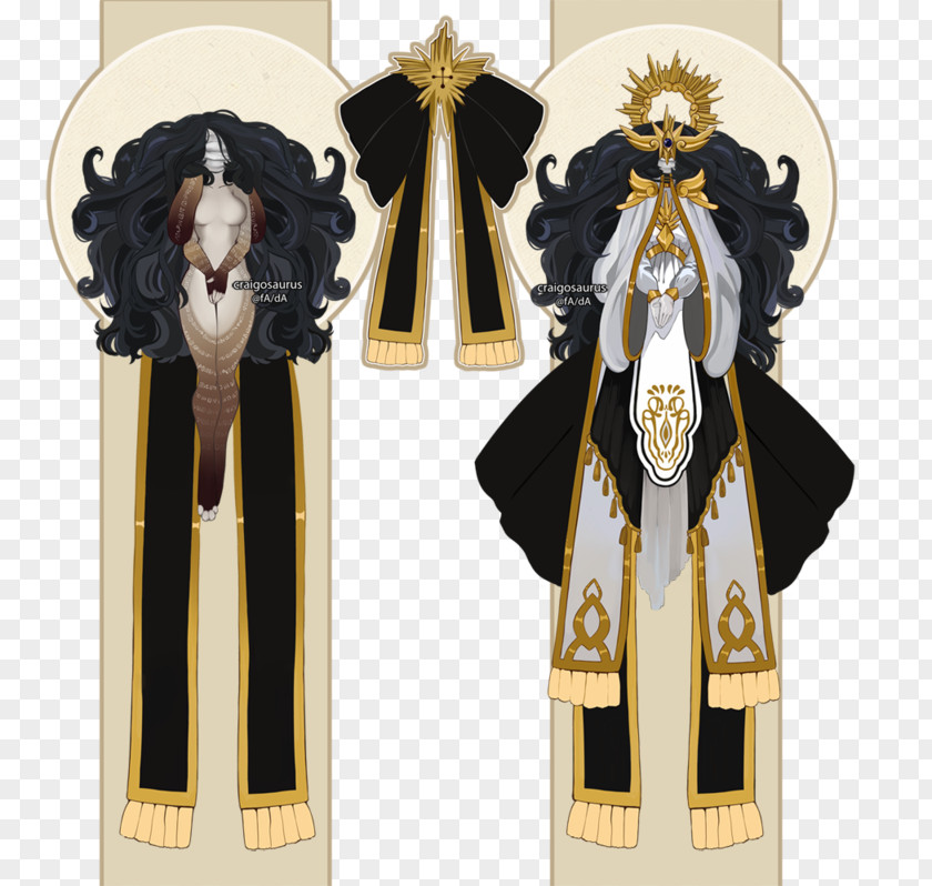 Seer Costume Design Outerwear PNG