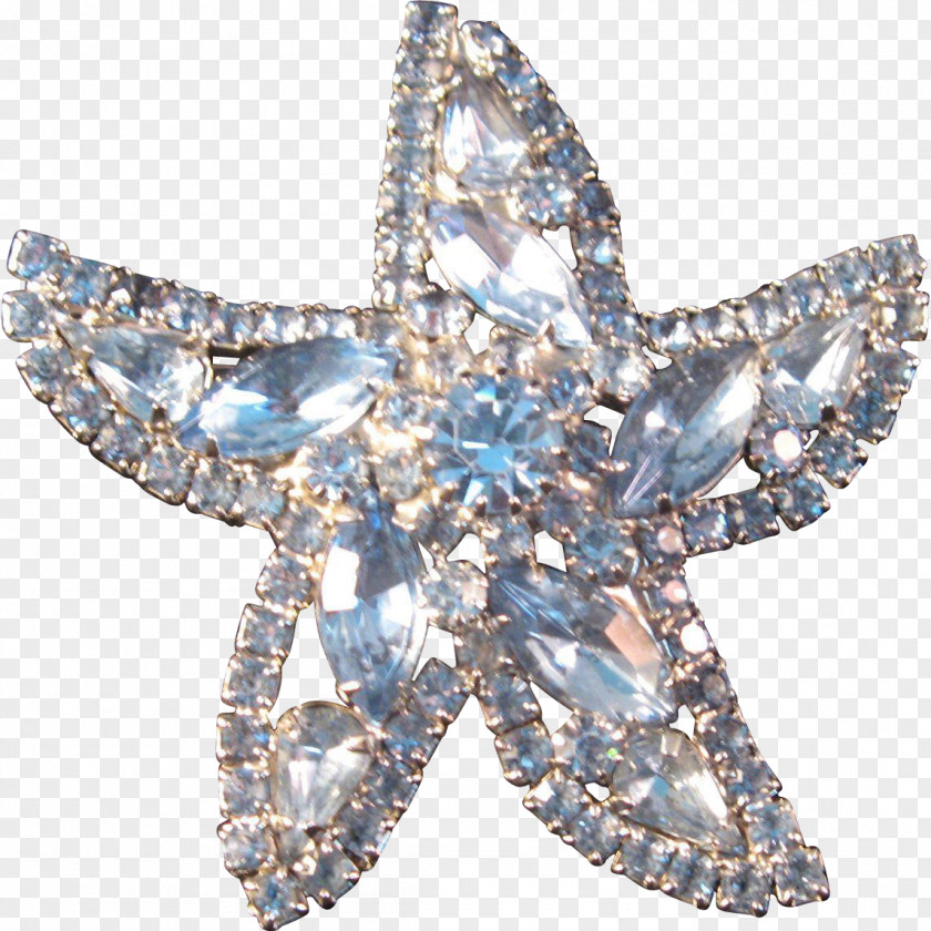 Starfish Earring Jewellery Brooch Imitation Gemstones & Rhinestones Costume Jewelry PNG