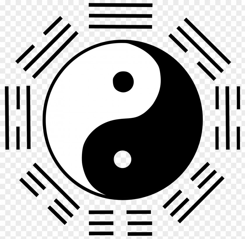 Yin Yang And Taoism I Ching Symbol PNG