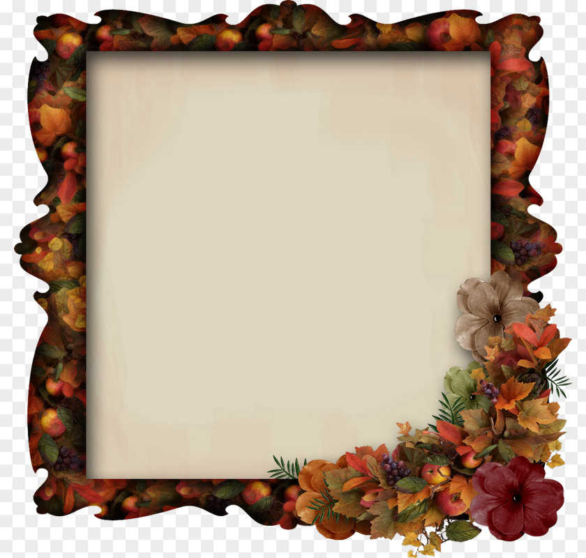 Autumn Picture Frames PNG