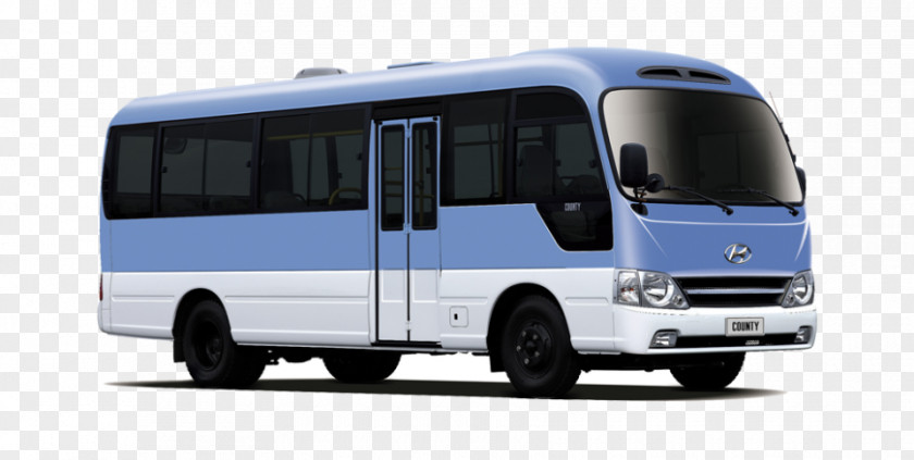 Bus Hyundai County Commercial Vehicle Car PNG