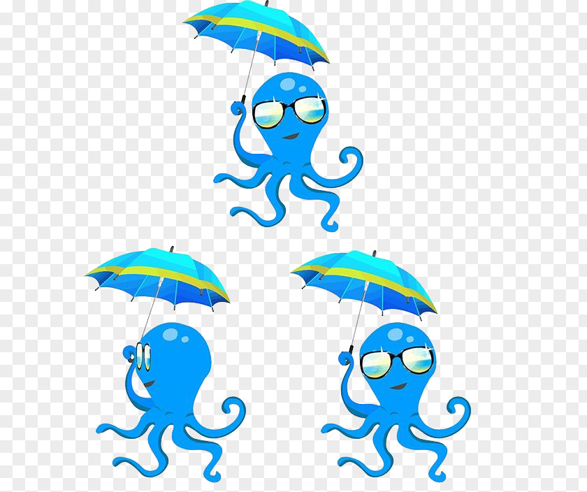 Octopus Cutout Free Clip Art PNG