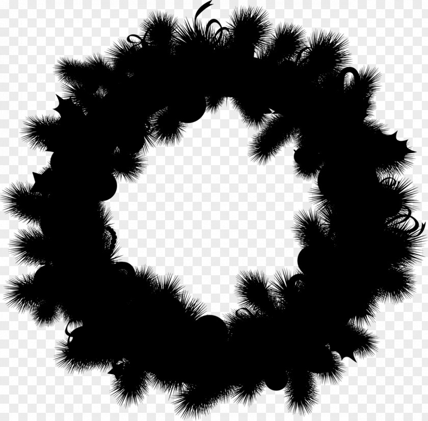 Santa Claus Wreath Christmas Day Decoration Ornament PNG