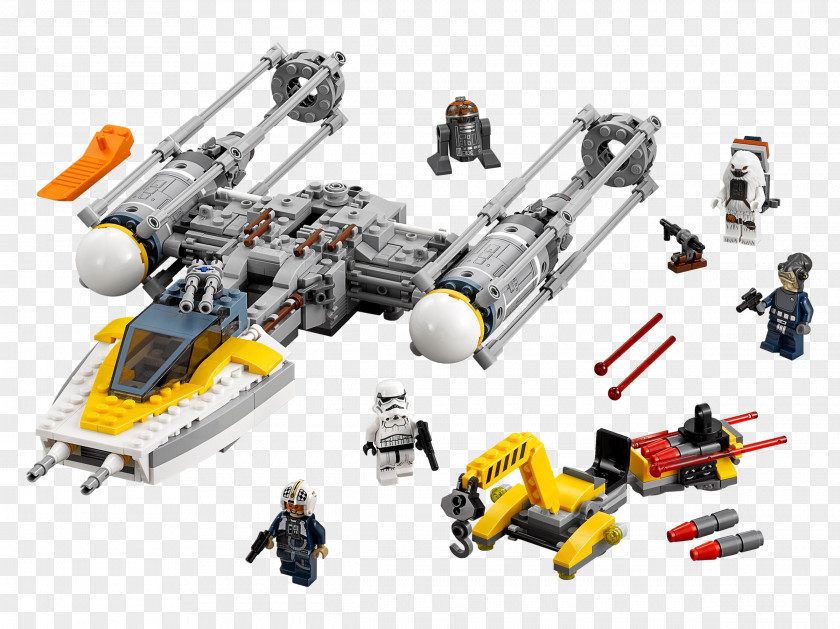 Stormtrooper Lego Star Wars Y-wing A-wing PNG