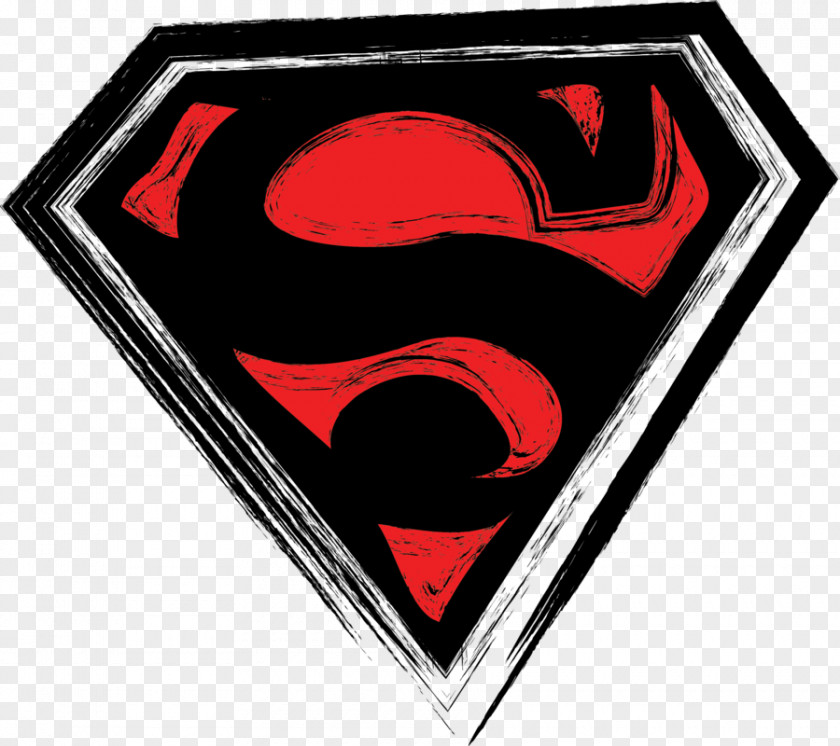 Superman Vector Logo Grunge PNG