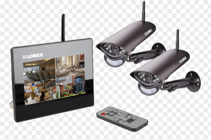 Camera Wireless Security Closed-circuit Television Alarms & Systems Home PNG