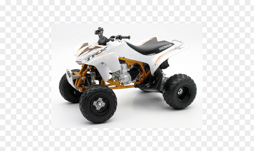 Honda TRX450R All-terrain Vehicle Motorcycle Die-cast Toy PNG