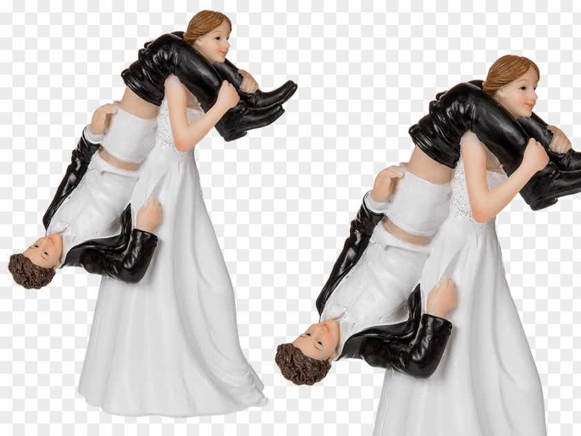 Marriage Couple Resin Wedding Cake PNG