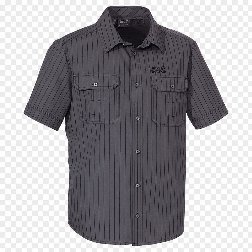 Men Shirt Tops Sleeve Button Product PNG