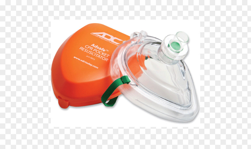 Oxygen Mask Pocket Cardiopulmonary Resuscitation Face Shield Resuscitator First Aid Supplies PNG