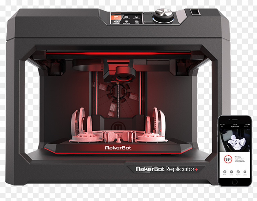 Printer MakerBot 3D Printing Filament PNG