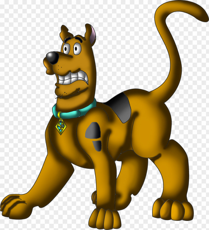 Scooby Doo Dog Puppy Lion Cat Mammal PNG